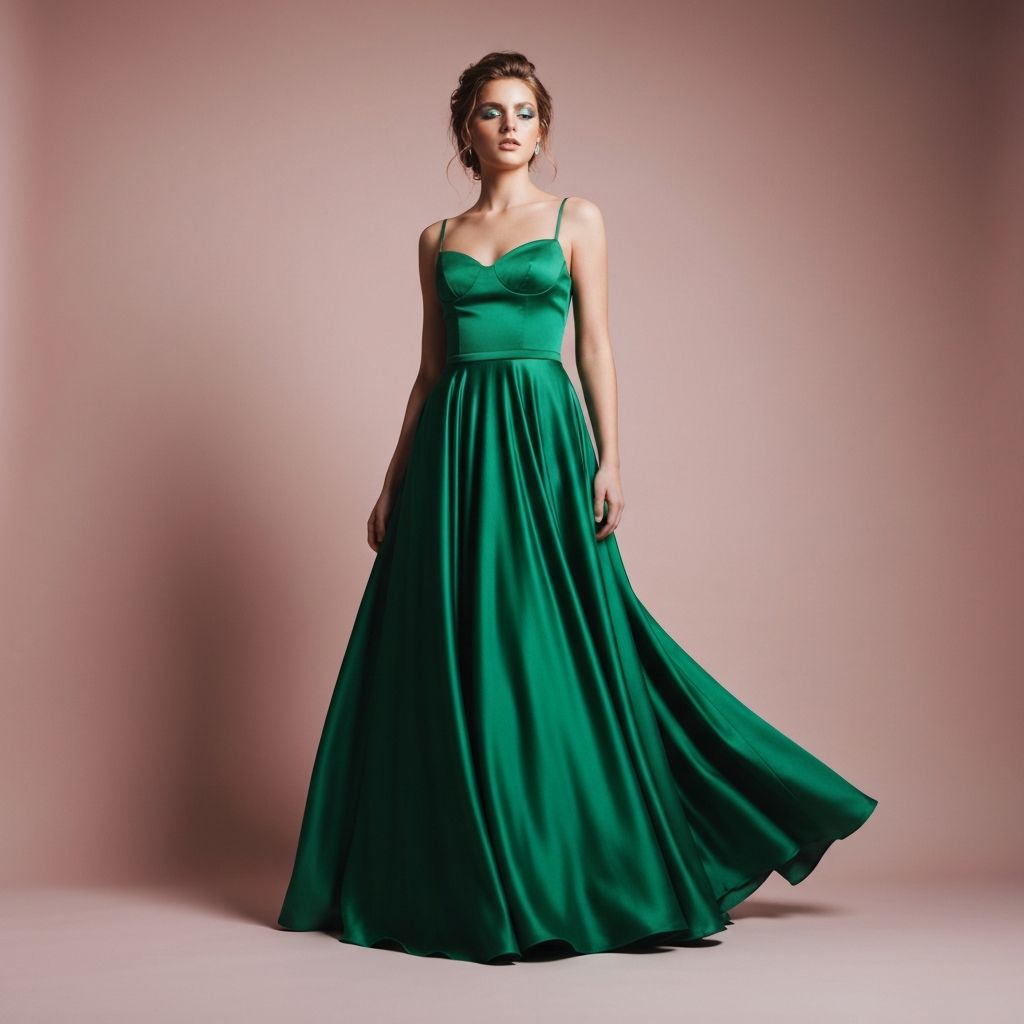 Silk Evening Dress